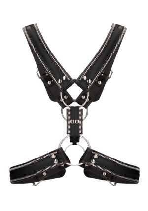 Z Series Scottish Harness - Leather - Black/Black - L/XL