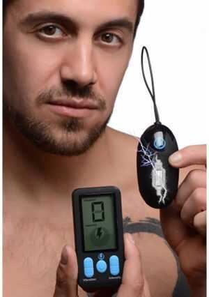 5X Vibrating & E-Stim Silicone Egg + Remote - Afbeelding 5