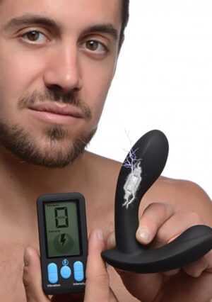 5X E-Stim Pro Silicone Vibrating Prostate Massager + Remote - Afbeelding 5