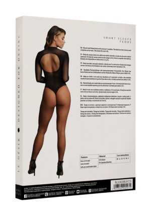 Short sleeve teddy - Black - O/S - Afbeelding 4