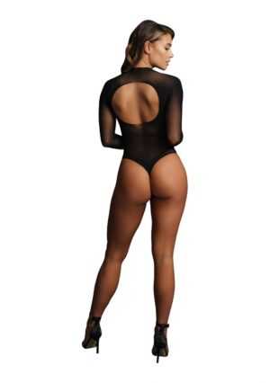 Short sleeve teddy - Black - O/S - Afbeelding 6