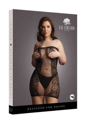 Strapless Mini Dress - Black - OSX - Afbeelding 3