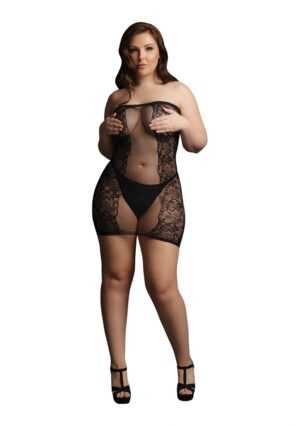 Strapless Mini Dress - Black - OSX - Afbeelding 5