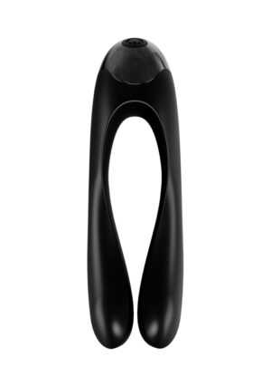 Candy Cane Finger Vibrator - Black - Afbeelding 4