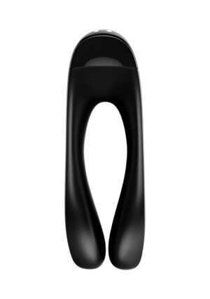 Candy Cane Finger Vibrator - Black - Afbeelding 6