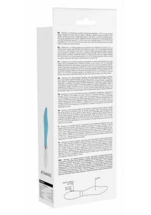 Athamas - Ultra Soft Silicone - 10 Speeds - Turqiose - Afbeelding 3