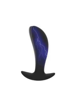 E-stim & Vibr Butt plug Wrls Rmt - Black - Afbeelding 9