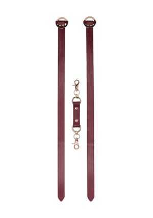 Ouch Halo - Thigh Cuffs - Burgundy - Afbeelding 6