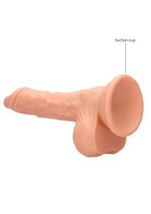 Dong with testicles 7'' - Flesh - Afbeelding 6