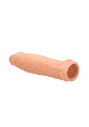 Penis Sleeve - 7"/ 17 cm - Flesh - Afbeelding 6
