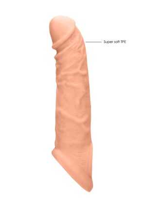 Penis Sleeve 8" - Flesh - Afbeelding 3
