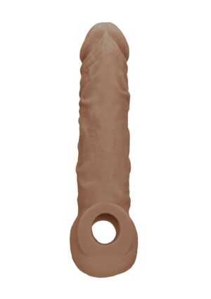 Penis Sleeve 8" - Tan - Afbeelding 3