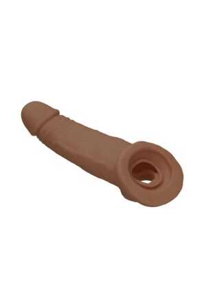 Penis Sleeve 9" - Tan - Afbeelding 6