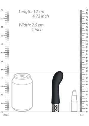 Bijou - Rechargeable Silicone Bullet - Black - Afbeelding 3