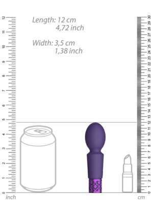 Brilliant - Rechargeable Silicone Bullet - Purple - Afbeelding 3
