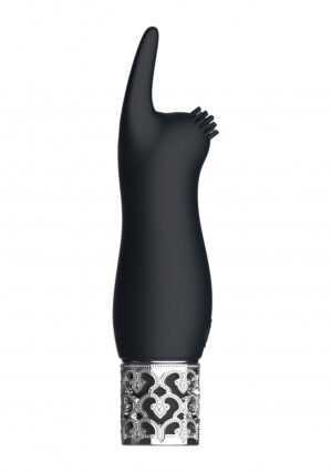 Elegance - Rechargeable Silicone Bullet - Black - Afbeelding 5