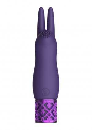 Elegance - Rechargeable Silicone Bullet - Purple - Afbeelding 5