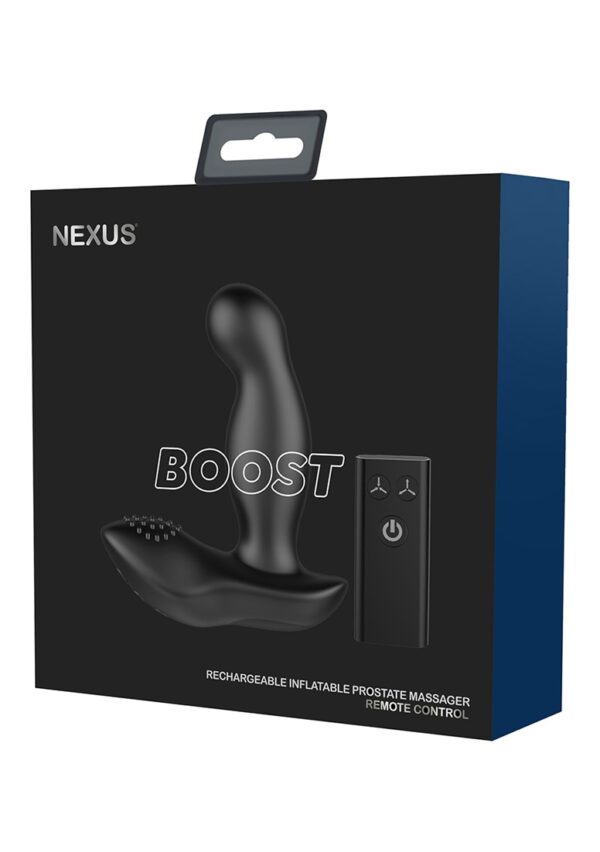 BOOST Prostate Massager with Inflatable Tip