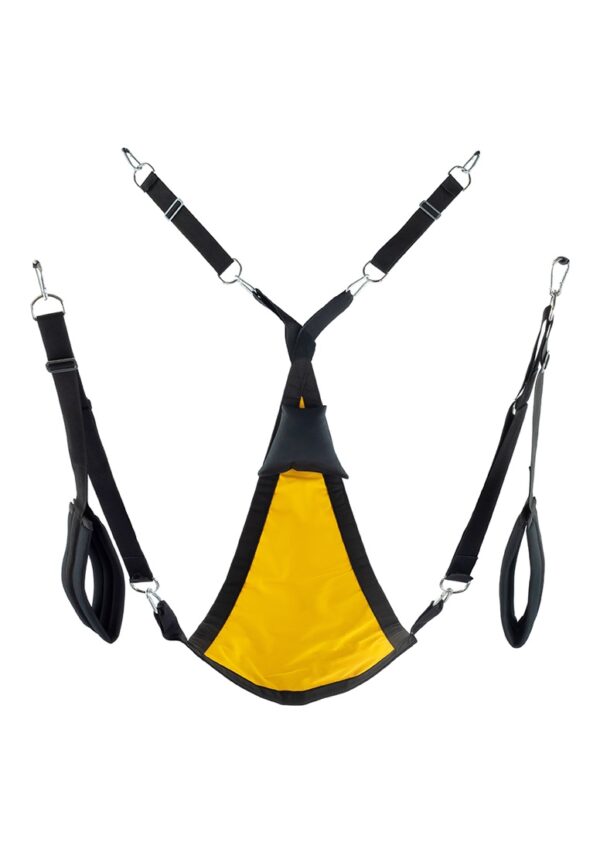 ms31843 1.jpg Triangle canvas sling - 3 or 4 points - Full set - Yellow