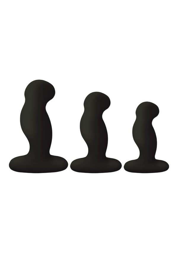 pgpt002 1.jpg GPLAYTRIO+ Unisex Rechargeable Vibrator Pack S/M/L - Black