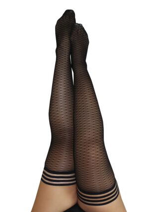 Beth Ann - Thigh High - C - Black - Afbeelding 3