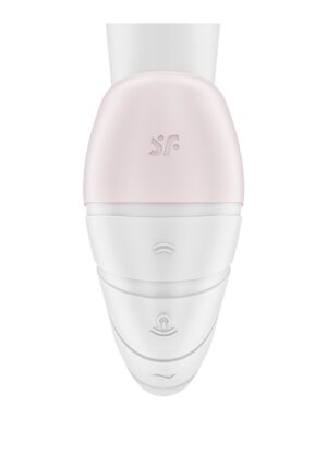 Insertable Double Air Pulse Vibrator Supernova - White - Afbeelding 3