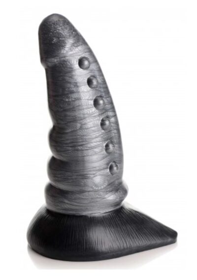 Beastly Tapered Bumpy Silicone Dildo