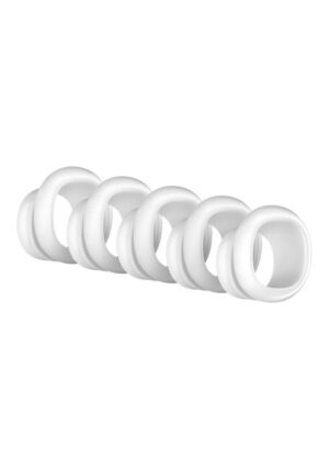 Penguin Air Pulse Stimulator Climax Tips - White