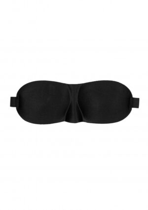 Satin Curvy Eye Mask - With Elastic Straps - Afbeelding 4