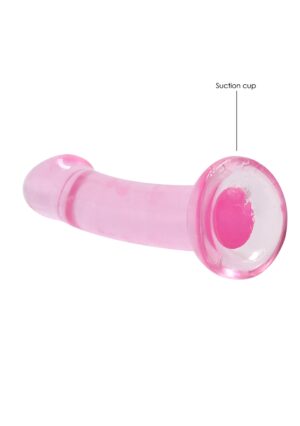 6.7'' / 17cm Non Realistic Dildo Suction Cup - Pink - Afbeelding 4