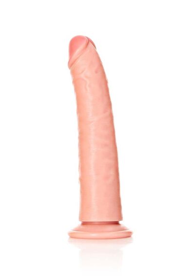 Dildo without Balls with Suction Cup - 7''/ 18 cm -- flesh