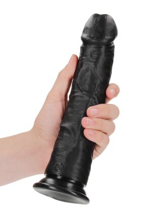 Dildo without Balls with Suction Cup - 9''/ 23 cm - black - Afbeelding 7