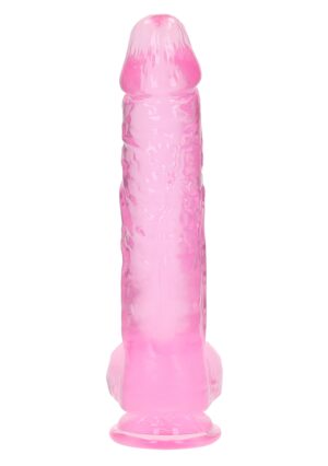 10" / 25.4 cm Realistic Dildo With Balls - Pink - Afbeelding 4