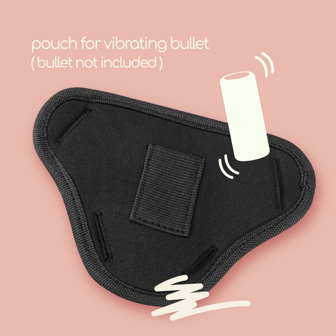 Snap Strap - Strap-on Harnas - Zwart