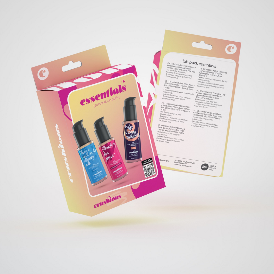 Essentials - 3-delige Glijmiddelset - 1,7 fl oz / 50 ml